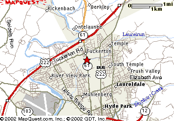  map to quaker maid kitchens 